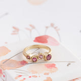 anello GAIA rosa